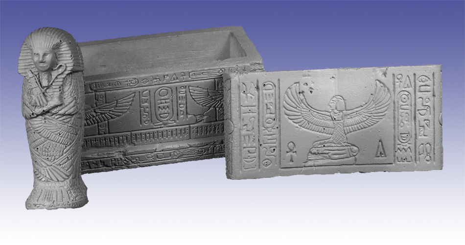 10051 - Egyptian Sarcophagus - Click Image to Close